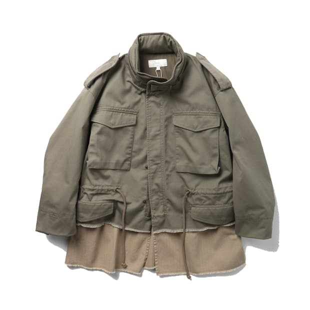 MOUSSY Cut Out Oversized Jacket