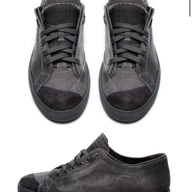 [250] NFS DOUBLE LAYERED SNEAKERS GREY