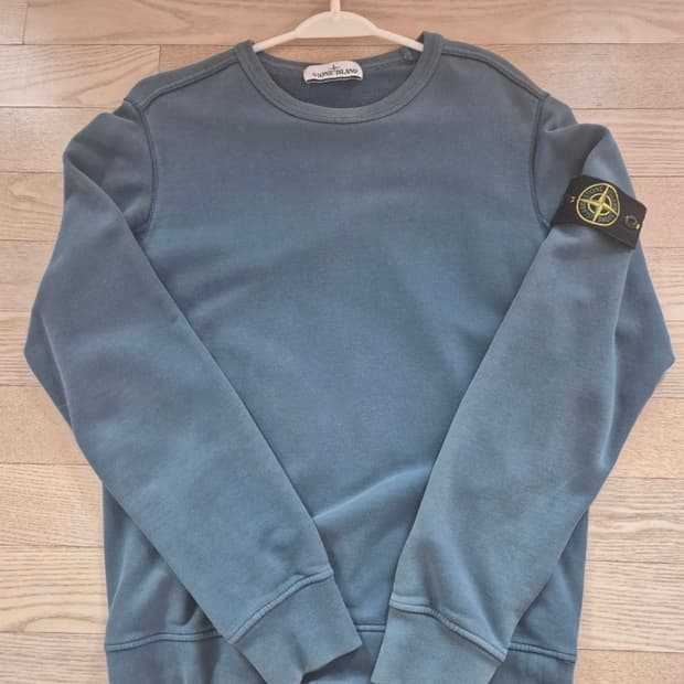 [S]스톤아일랜드 크루넥 청록 맨투맨