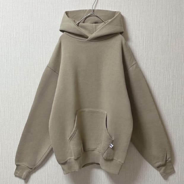 80s 러셀 후드 베이지 L 라지사이즈