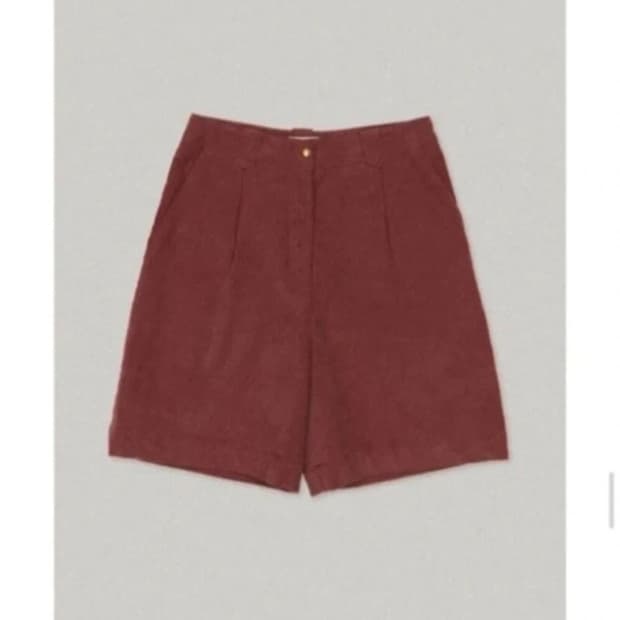 시엔느 Paul corduroy shorts (brick) S