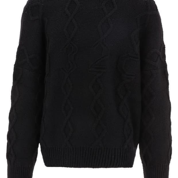 032c 케이블 니트 스웨터