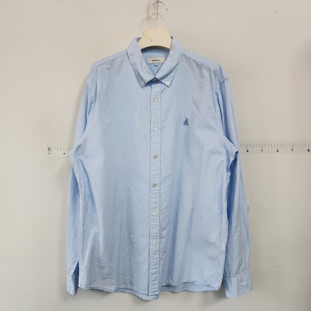 빈폴 셔츠 하늘색 스트라이프 긴팔