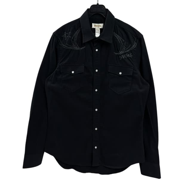 DIESEL 디젤 슬림핏 옥스포드 셔츠