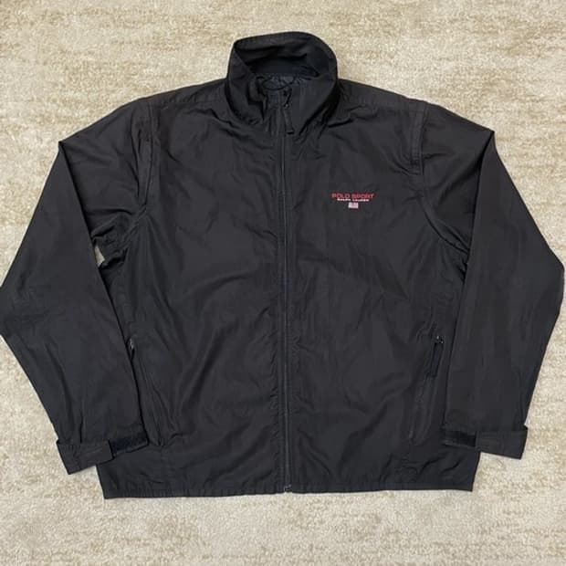 [M] 폴로 스포츠 소매 탈부착 바람막이 윈드브레이커 