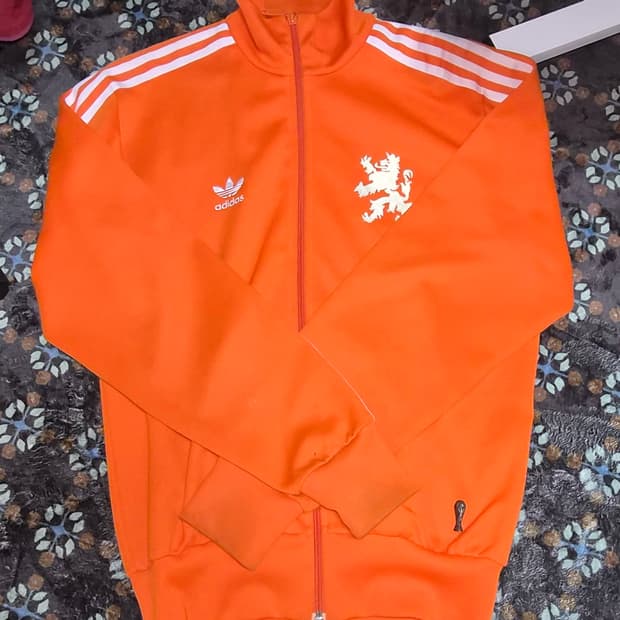 아디다스 2006 피파 네덜란드 오렌지 트랙탑 져지 S