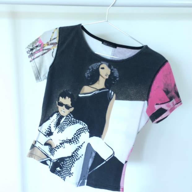 90s Graphics Top
