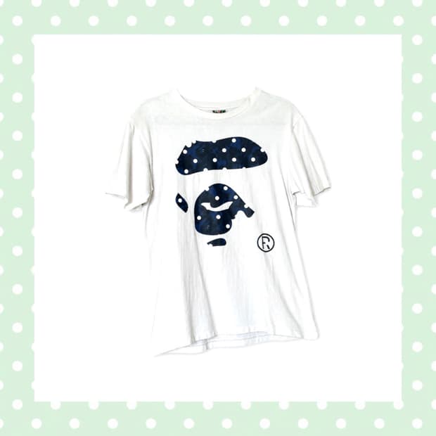 베이프 도트 땡땡이 티셔츠 👕🫧