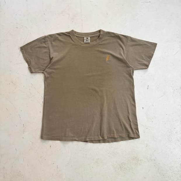 90s USA anvil 빈티지 싱글스티치 피그먼트 반팔티 L