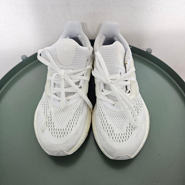 220아디다스 퓨어부스트 운동화 올 화이트