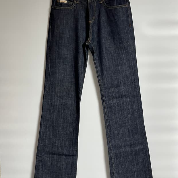 캘빈클라인 생지 데님 부츠컷 플레어진 청바지 28