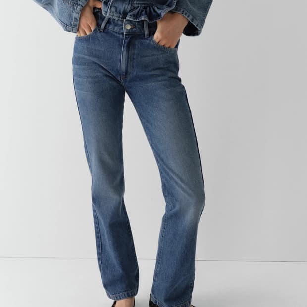 [38,40]기마구아스 CHICA 데님 팬츠/블루