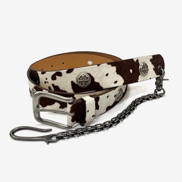 히든비하인드 송치 가죽벨트 