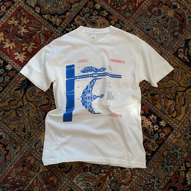 🌊1992 Star trek official H/S tee