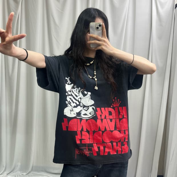 Stussy 90’s black T-shirts