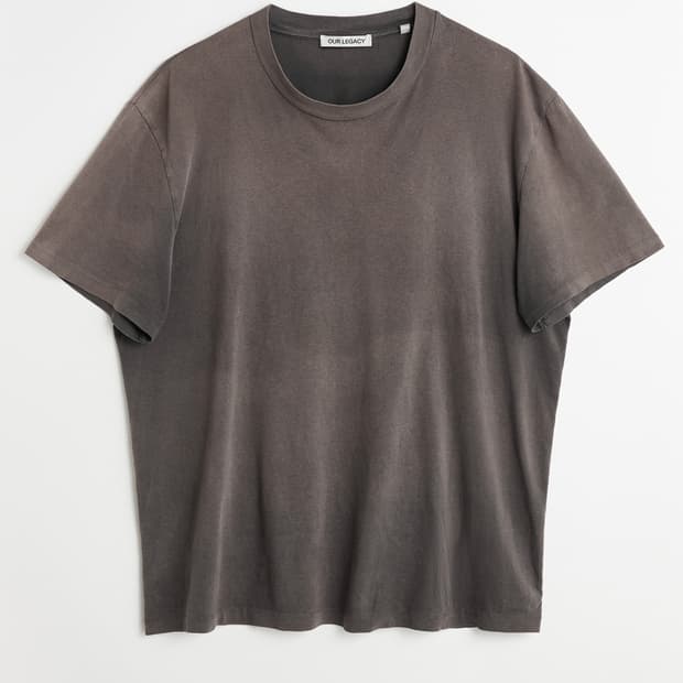 [46] Box T Shirt Sulphur Black