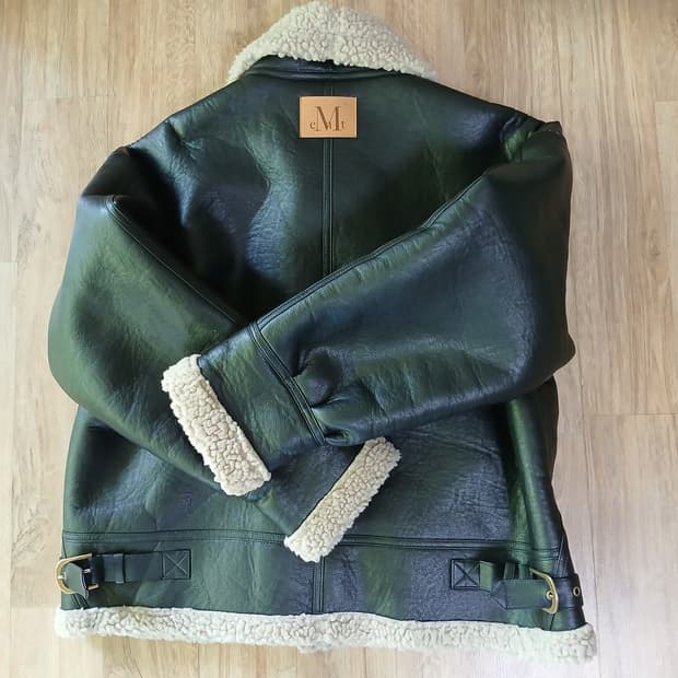 mucent 무센트 무스탕 남녀공용 양털 패딩 자켓