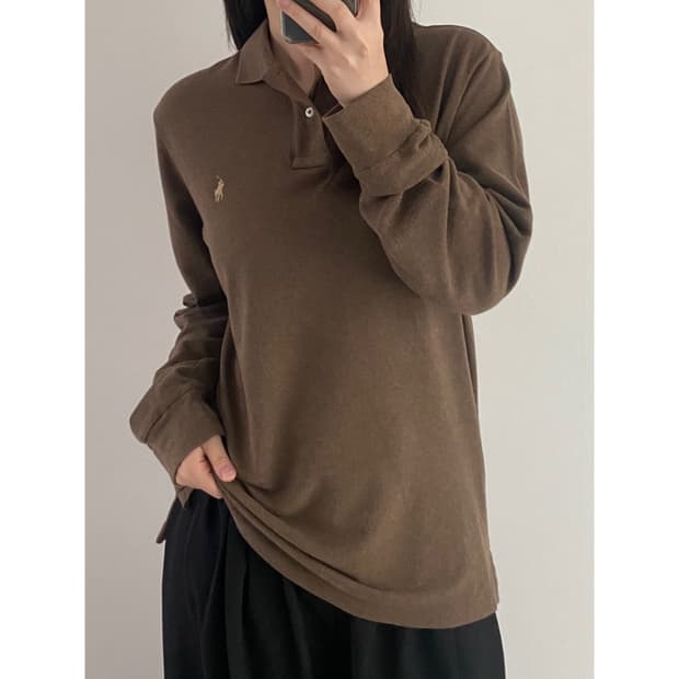 폴로 긴팔카라티