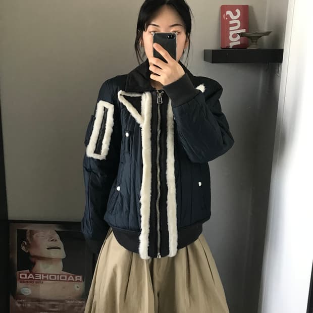 YASIRI JPN 경량 쉐르파 자켓