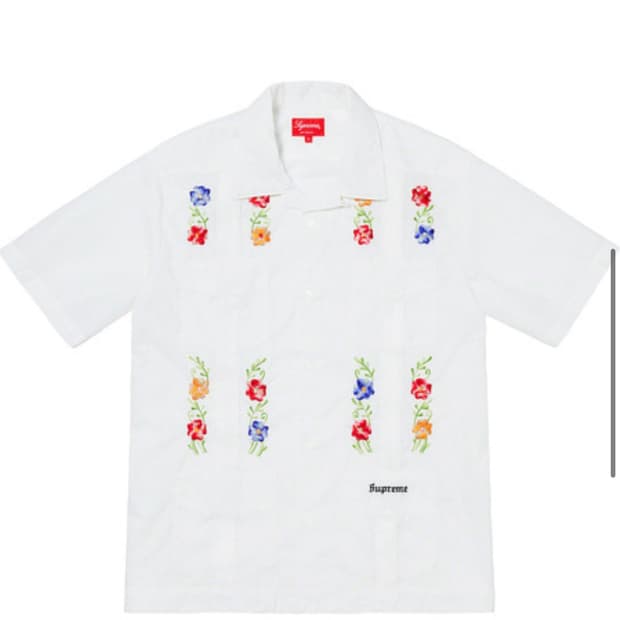 슈프림 플라워스 구야이베라 S/S 셔츠 Supreme Flowers Gu