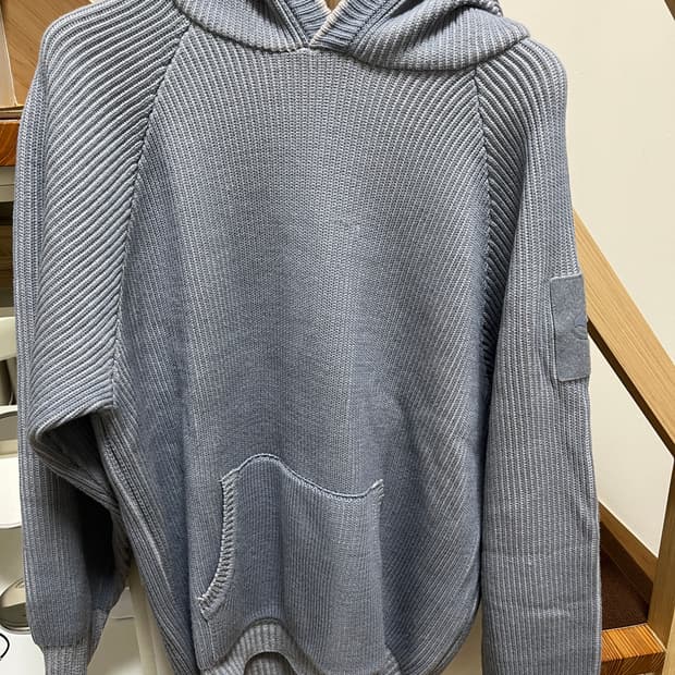 산산기어 23fw 니트 후드 3