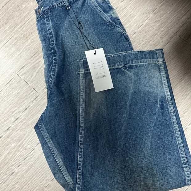 [3] 아프레쎄 덩가리 데님팬츠 새상품