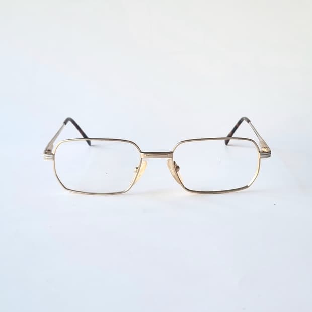데드스탁 빈티지 클래식 골드 스퀘어 안경테 783