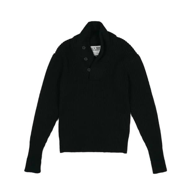 Schott shawl collar knit