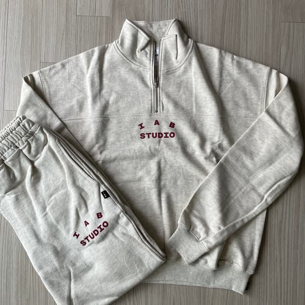 [새상품] 아이앱 스튜디오 스웻 셋업