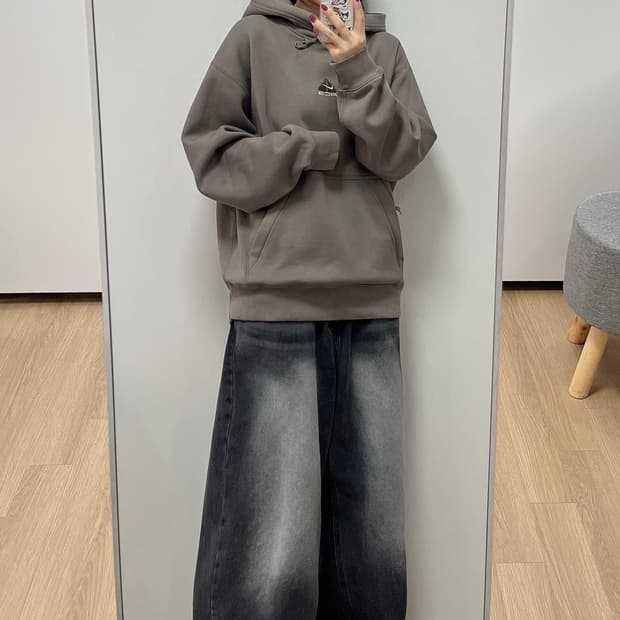 나이키 ACG 올리브 그레이 써마핏 풀오버 후드티