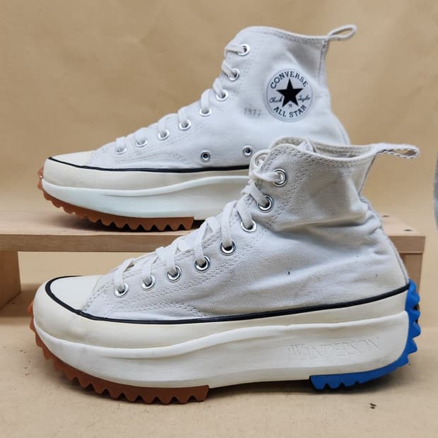 컨버스 X J 런스타 하이크 화이트 하이탑 260