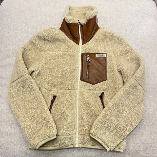 Polo 폴로 랄프로렌 플리스 후리스 가죽패치