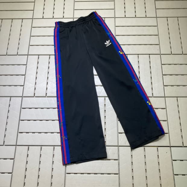 [XS]아디다스 플라워 불꽃 와이드팬츠 0699