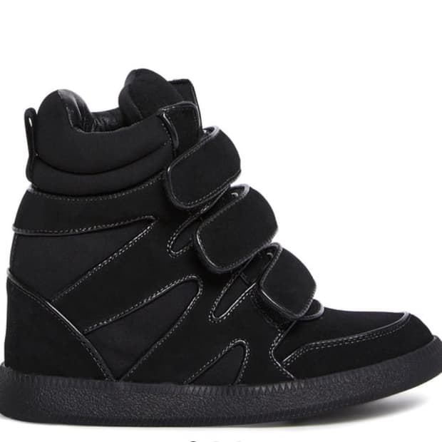 (구해요) ambient wedge sneakers us8