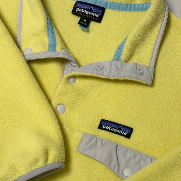 파타고니아 신칠라 레몬 옐로우