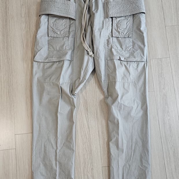 릭오웬스 태권도 카고 16ss