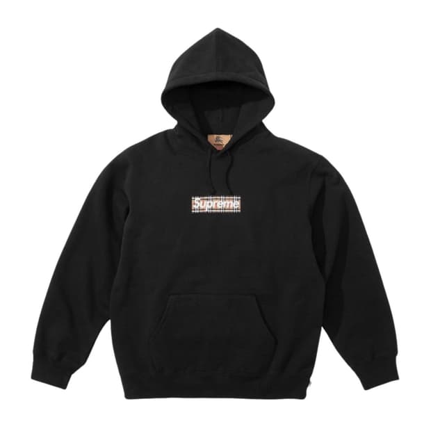 (새상품) 슈프림 버버리 후드