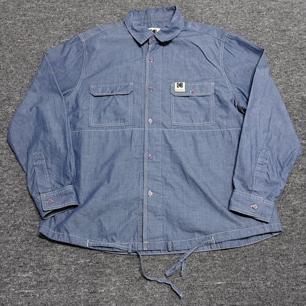 코닥 샴브레이 데님 셔켓
