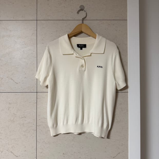 apc 아페쎄 반팔 니트 S