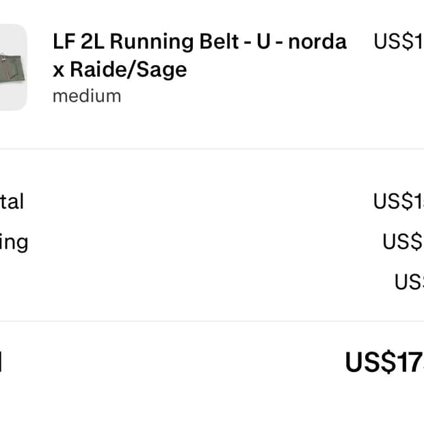 [M] 노다 라이드 norda raide 벨트 판매