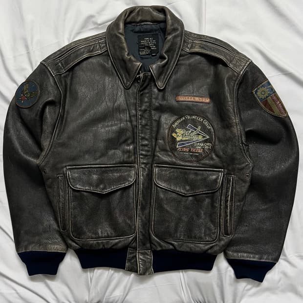 아비렉스 A-2 가죽자켓