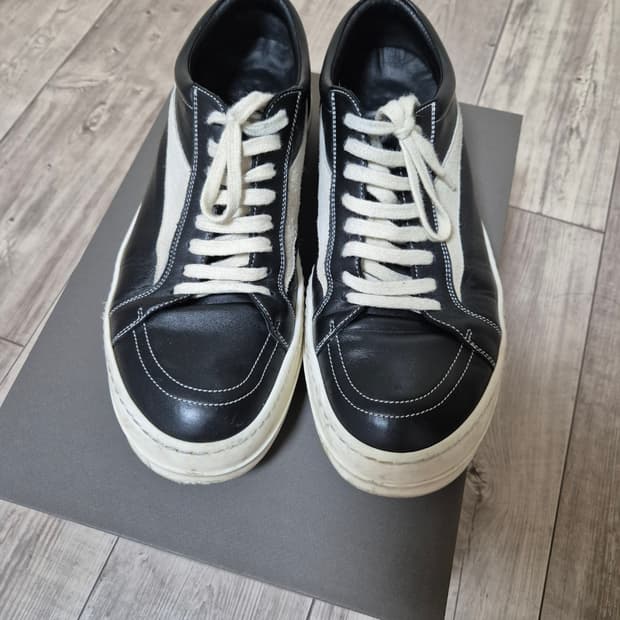 [42.5] 릭오웬스 반스 블랙 밀크