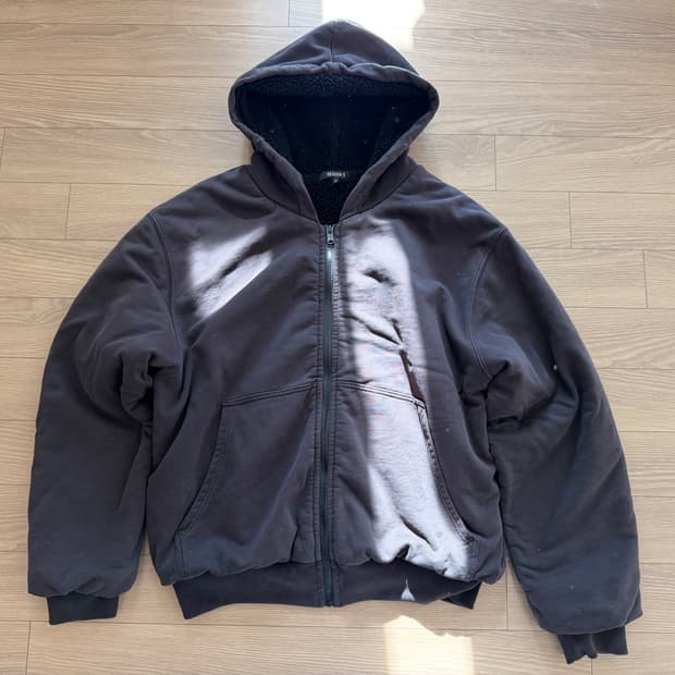 이지 시즌 5 쉐르파 후드 집업