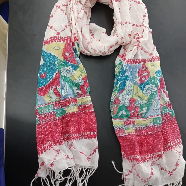 모리걸 귀여운 동물농장 스카프 