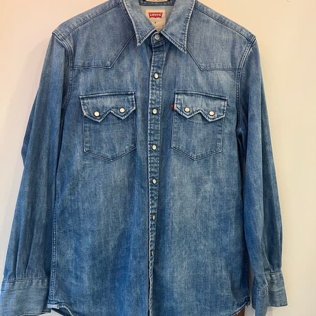 리바이스데님 웨스턴셔츠