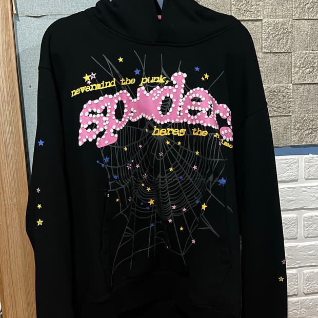 Sp5der 후드티 S
