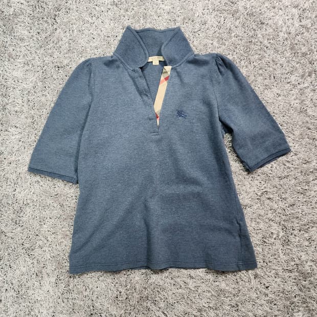 버버리 6부 티셔츠 M