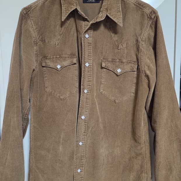 RRL 더블알엘 웨스턴 코듀로이 셔츠 M