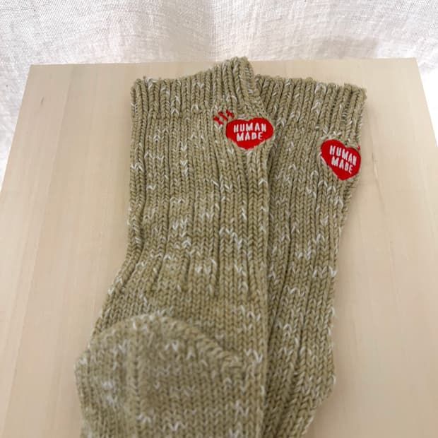 휴먼메이드 양말 LOW GAUGE RIB SOCKS