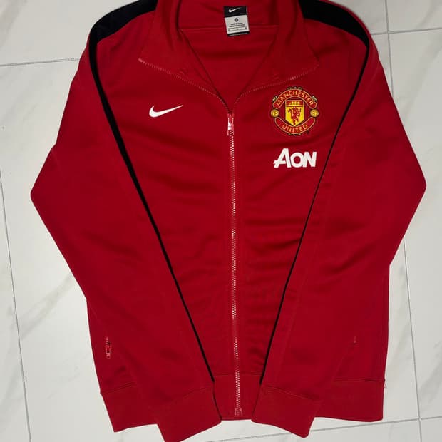 나이키 맨유 트렉탑 져지